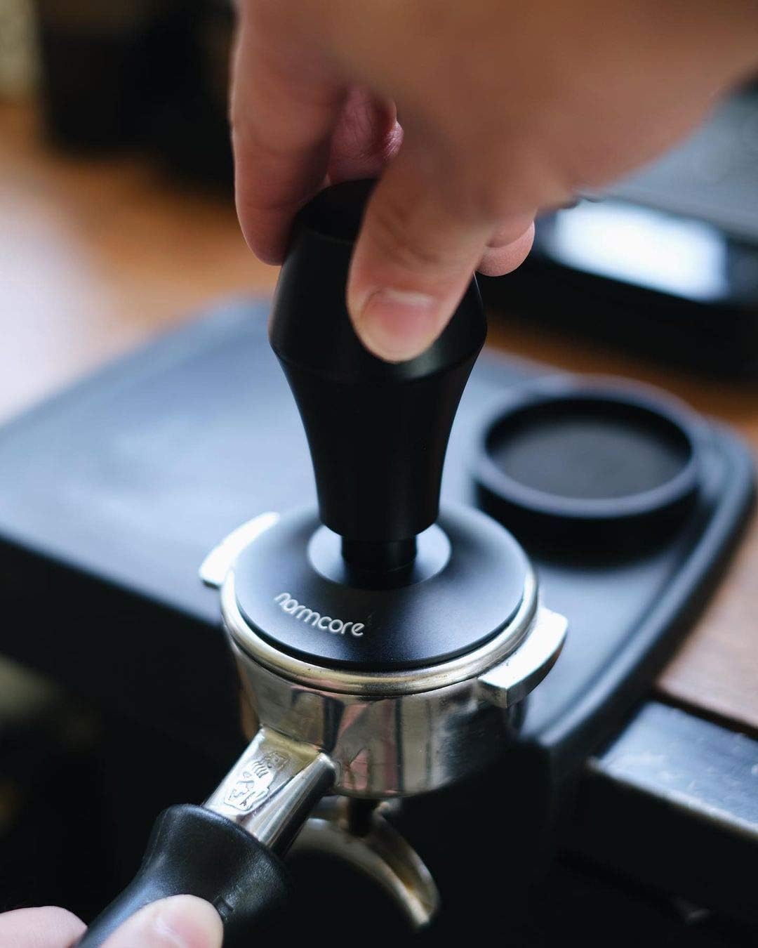 Normcore 58.5mm Spring-Loaded Espresso Tamper with Adjustable Pressure