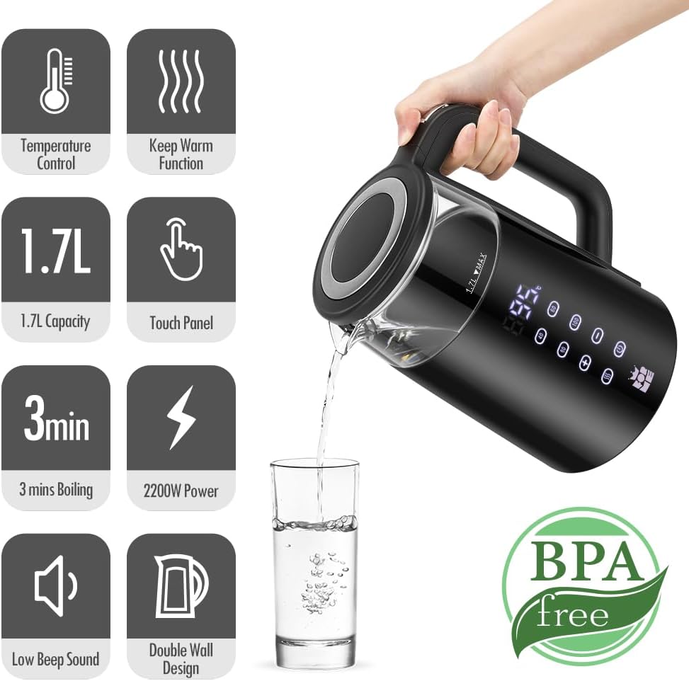 FOR ME FKG-4017 Electric Kettle 1.7L 2200W