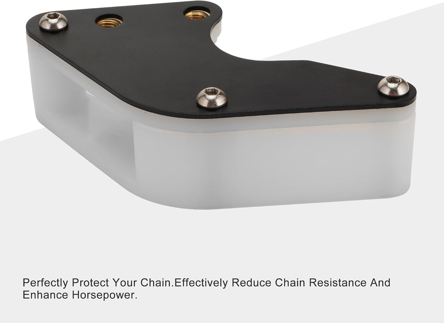 GOOFIT Black Plastic Chain Guard for 50-160cc Dirt Pit Bikes