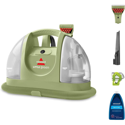 BISSELL Little Green Upholstery Cleaner with 340W Motor and Two‑Tank System