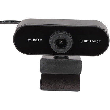 BONKZEBU 1080p HD USB Webcam with Microphone and 360° Rotation