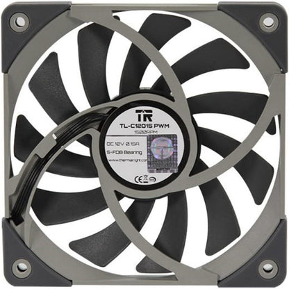 Thermalright TL-C12015 12cm Square Fan, 15mm Thin, 52CFM, 24dBA Black