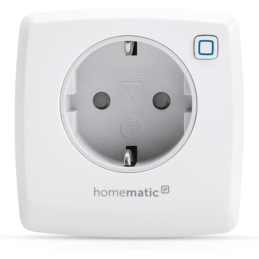 Homematic IP White Smart Plug with Alexa & Google Assistant