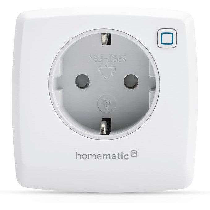 Homematic IP White Smart Plug with Alexa & Google Assistant