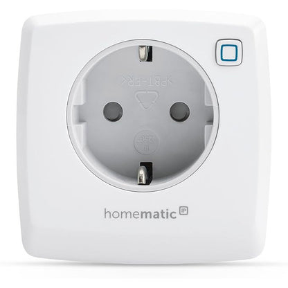 Homematic IP White Smart Plug with Alexa & Google Assistant