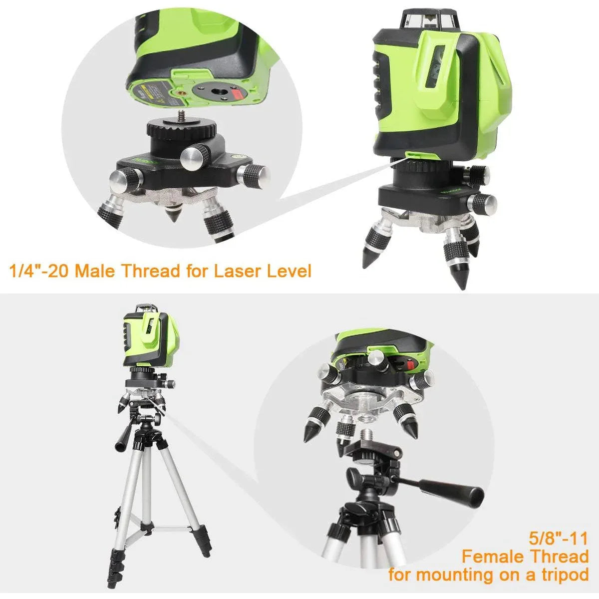 Huepar AT2 Laser Level Bracket with 360° Rotating Base - Gomix Brands Outlet