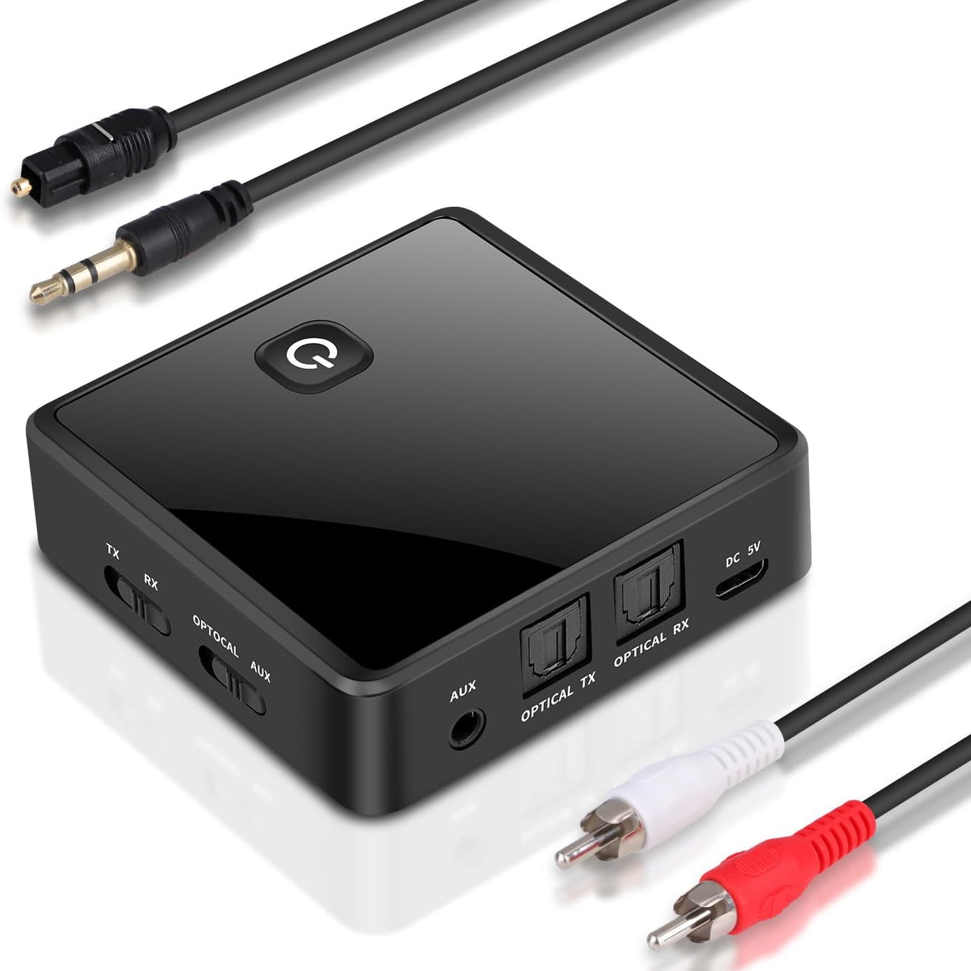 SZMDLX ZF-380 Bluetooth 5.0 Transmitter Receiver Audio Adapter
