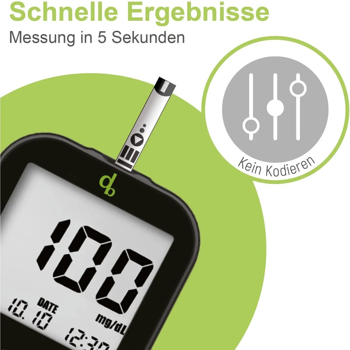 adia Blood Glucose Test Strips 50-Pack Affordable Accurate Diabetes Monitoring - Gomix Brands Outlet