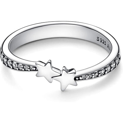 Pandora Moments Star Ring with Clear Cubic Zirconia, Sterling Silver - Gomix Brands Outlet