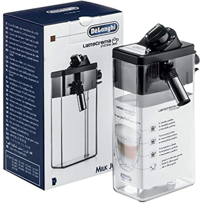 Delonghi 5513294571 Milk Tank Assembly – Stainless White Replacement