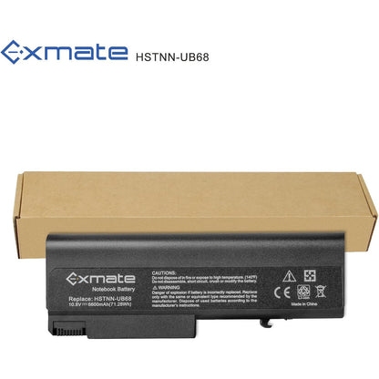 Exmate 6600mAh 10.8V Laptop Battery for HP EliteBook ProBook