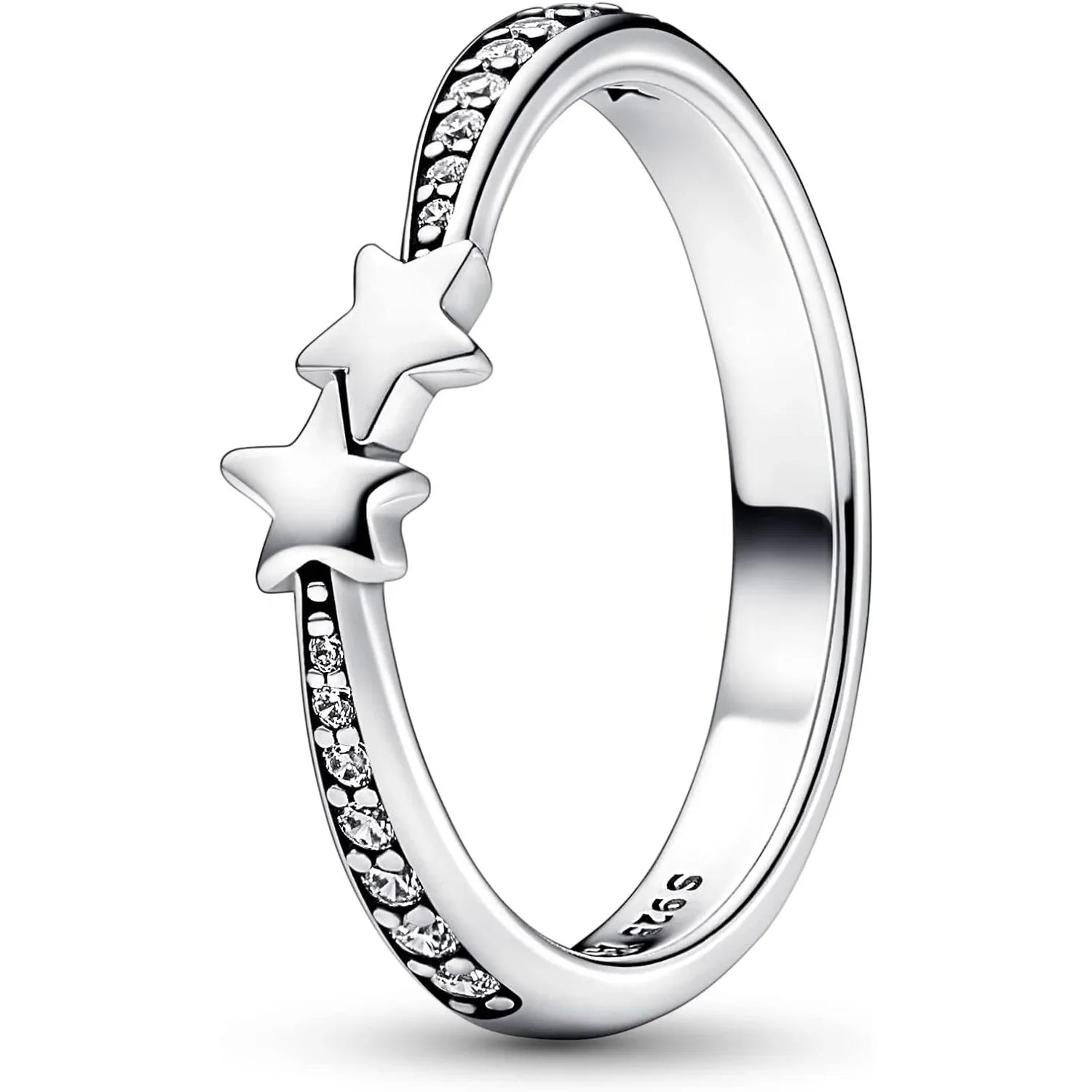 Pandora Moments Star Ring with Clear Cubic Zirconia, Sterling Silver - Gomix Brands Outlet