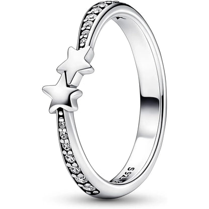 Pandora Moments Star Ring with Clear Cubic Zirconia, Sterling Silver - Gomix Brands Outlet