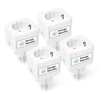 Meross Smart Plug 4-Pack: Alexa & Google Home Wi-Fi Power Monitor