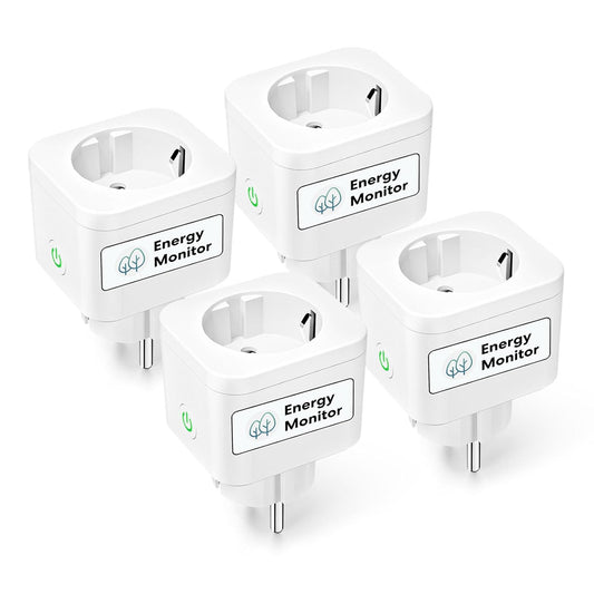 Meross Smart Plug 4-Pack: Alexa & Google Home Wi-Fi Power Monitor