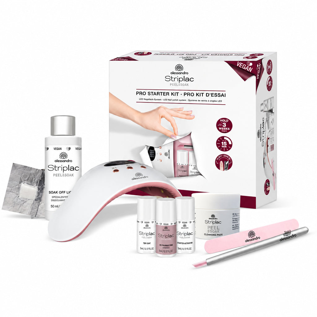 alessandro 48-523 Striplac Pro UV Nail Polish Starter Kit