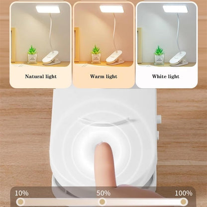 Adjustable Eye‑Protection LED Desk Lamp with USB Charger