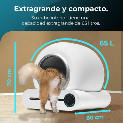 Cecotec Pumba 8000 CleanKitty Smart Self‑Cleaning Cat Litter Box