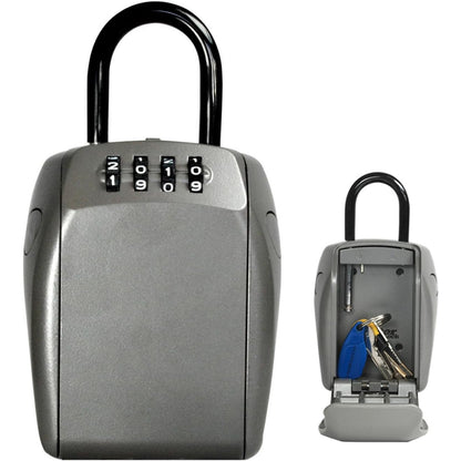Master Lock Push Button Key Safe with Bracket Holder for Secure Key Storage