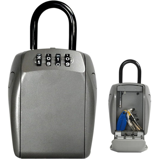 Master Lock Push Button Key Safe with Bracket Holder for Secure Key Storage