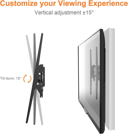 GRIFEMA GB1004-2 TV Wall Mount, 26-55" Flat & Curved, 50 kg Capacity