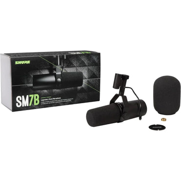 Shure SM7B Cardioid Dynamic Microphone for Podcasting and Recording - Gomix Brands Outlet
