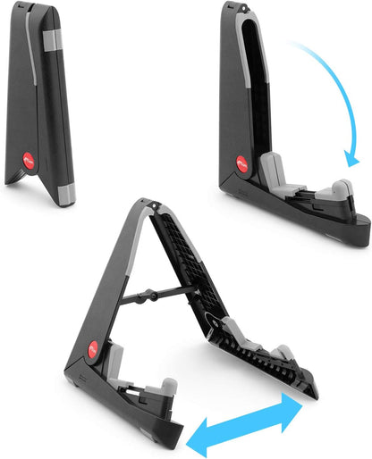 Tiger GST63-BK Foldable Guitar Stand Black