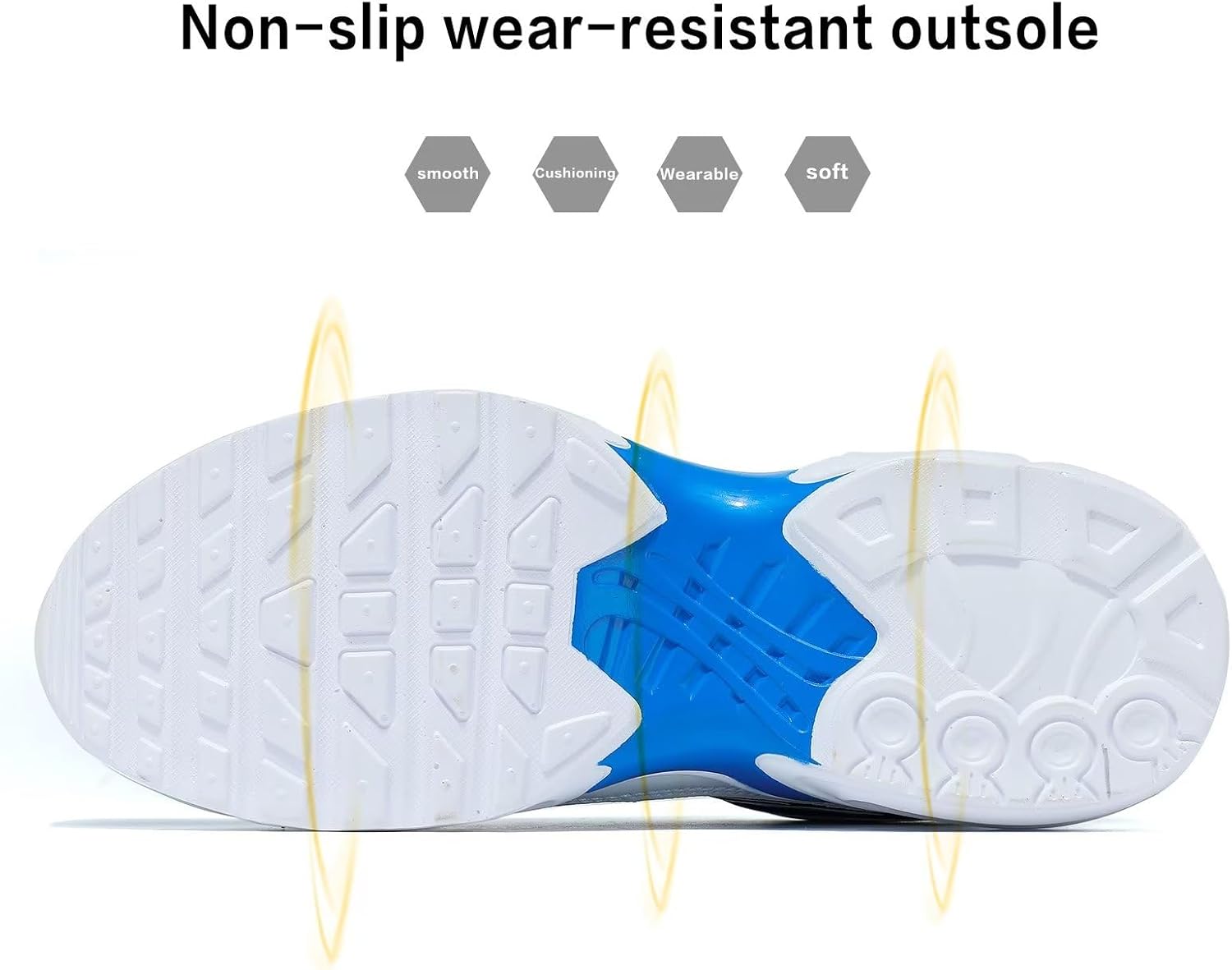 KEEZMZ Men's Low-Top Running Shoes – Breathable, Lightweight, Comfortable