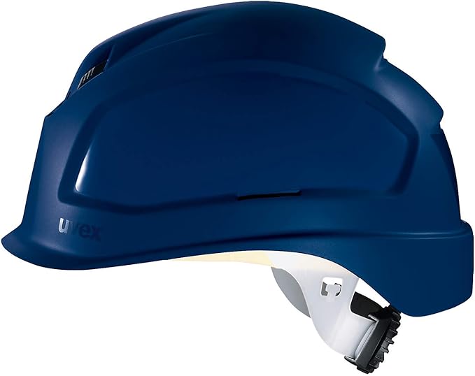 Uvex Pheos B-S-WR Ventilated Construction Helmet – Blue, Lightweight, EN397 Certified