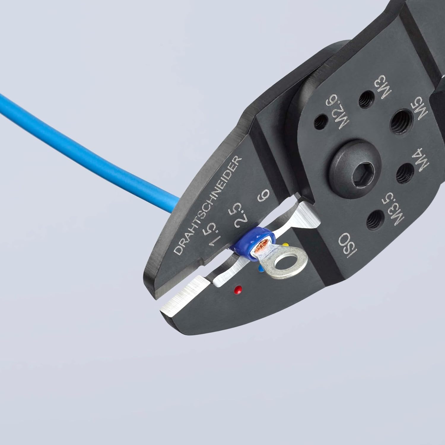 KNIPEX Universal Crimpzange 0.5-6.0 mm² with Cutting & Stripping Function