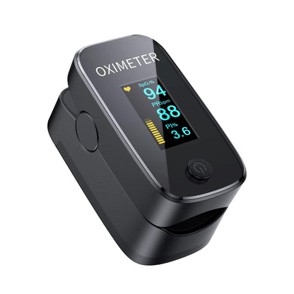 Mommed Pulse Oximeter Blood Oxygen Saturation Monitor with OLED Display