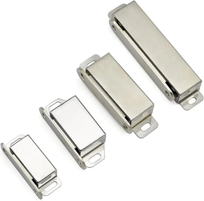 Heavy-Duty Stainless Steel Magnetic Push Latch 5.5cm for Cabinets - Gomix Brands Outlet