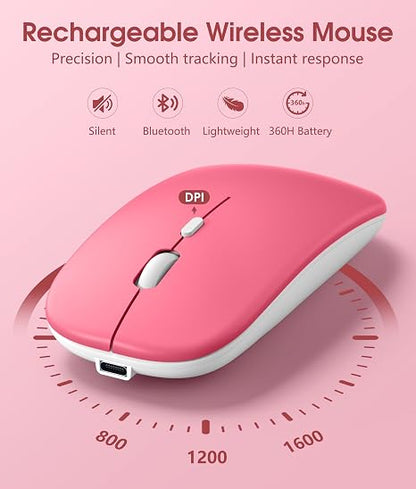Inphic P-M1 Rechargeable Wireless Bluetooth Mouse