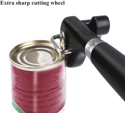 Iheyfill CAN-123 Manual Safety Can Opener Black