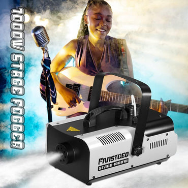 1000W Professional Fog Machine with Wireless Remote and Manual Control
