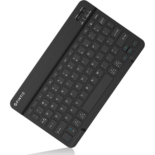 Fintie Ultra-Thin 10-Inch Bluetooth Keyboard for iPad & Android