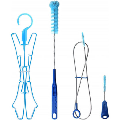 Montesy 4-in-1 Hydration Water Bladder Cleaning Brush Set for Camping
