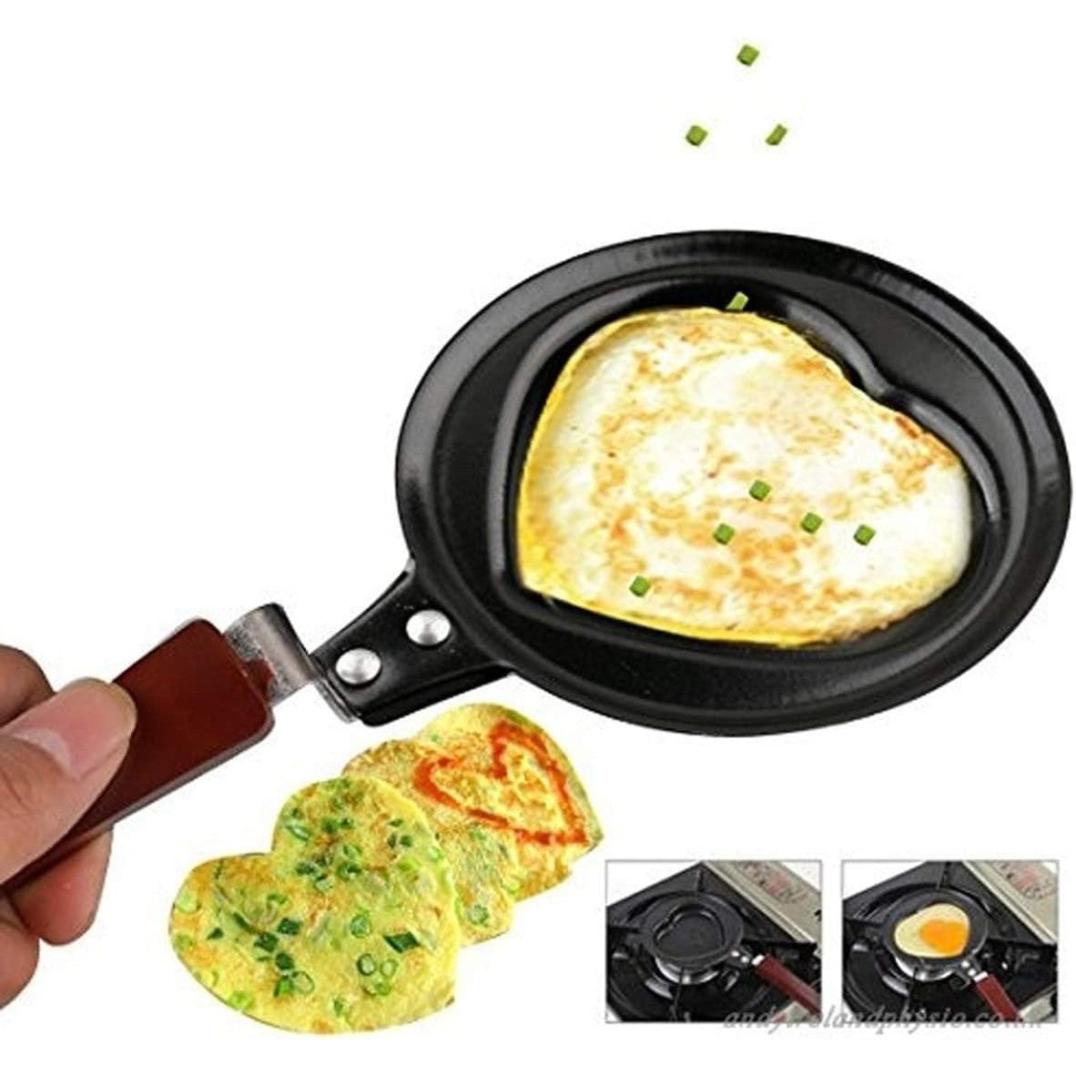 CHESHTA Colorful Cartoon Mini Nonstick Egg Frying Pancake Pan