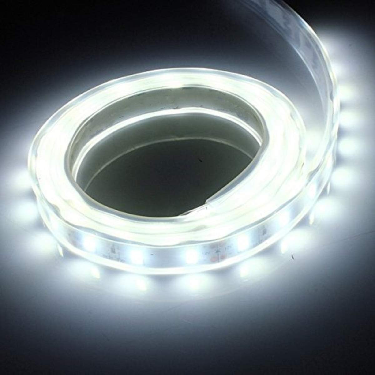 MASUNN 1M 5630 SMD LED Silicone Strip Waterproof Cool White 12V