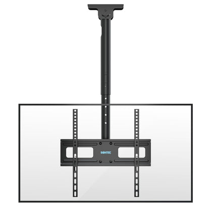 BONTEC Universal TV Ceiling Mount: Tilt, Swivel, Adjustable Height for 26-65 Inch TVs