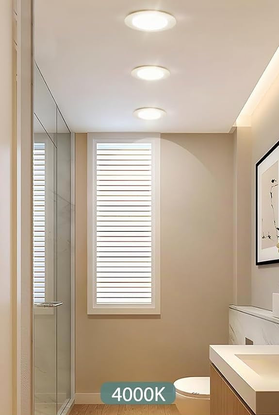 Aigostar Recessed LED Ceiling Downlight 4.8W IP65