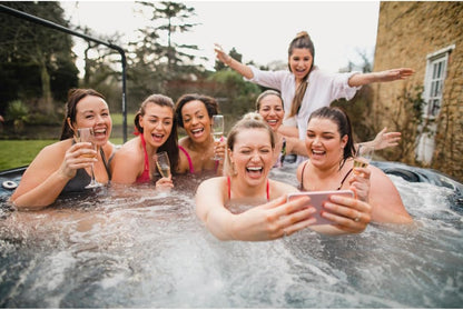 Inflatable 49-Inch 3-Person Hot Tub Spa with Jets and Cover