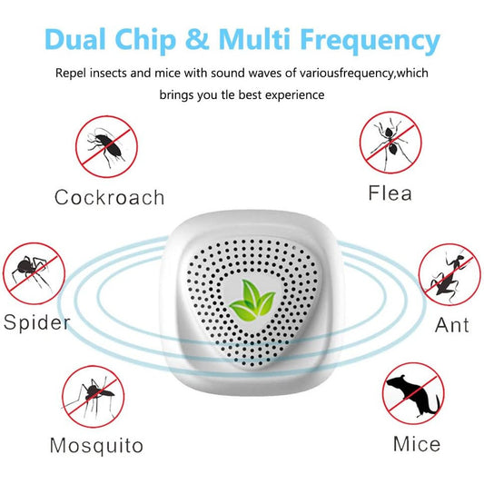 COODAY Ultrasonic Pest Repeller Plug-in, 4-Pack for Mosquitoes, Rodents, Insects