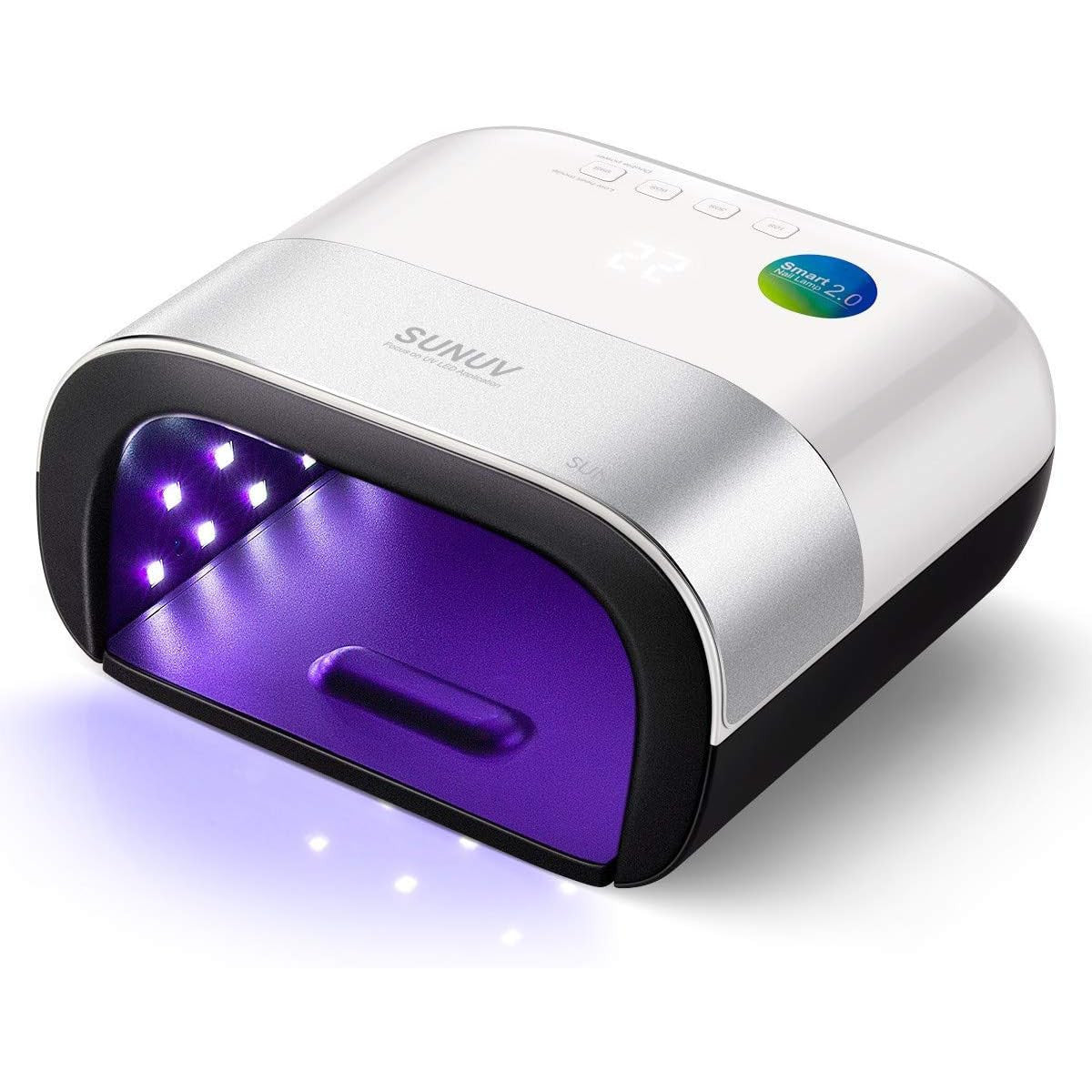 SUNUV 48W UV LED Nail Lamp with LCD Auto Sensor