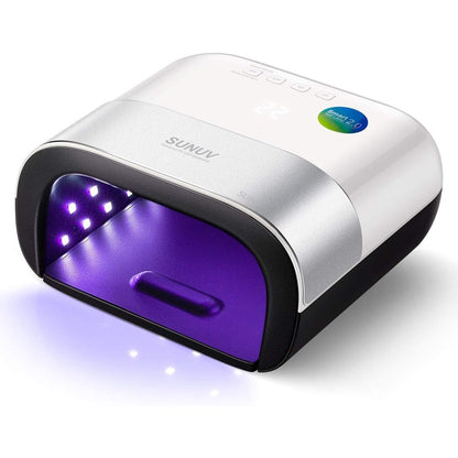 SUNUV 48W UV LED Nail Lamp with LCD Auto Sensor