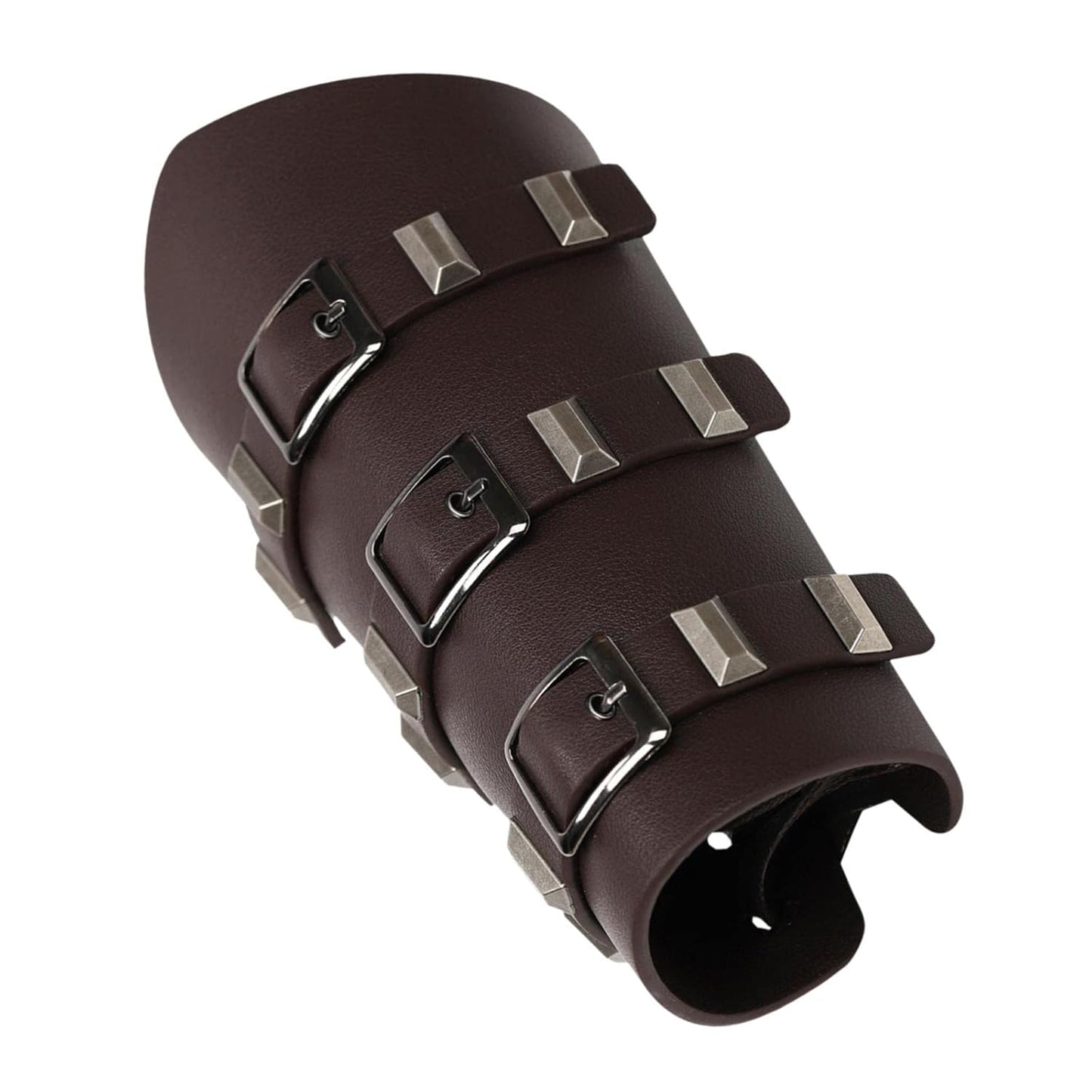 Steampunk Vintage Dark Brown Arm Guard Vambrace for Adults