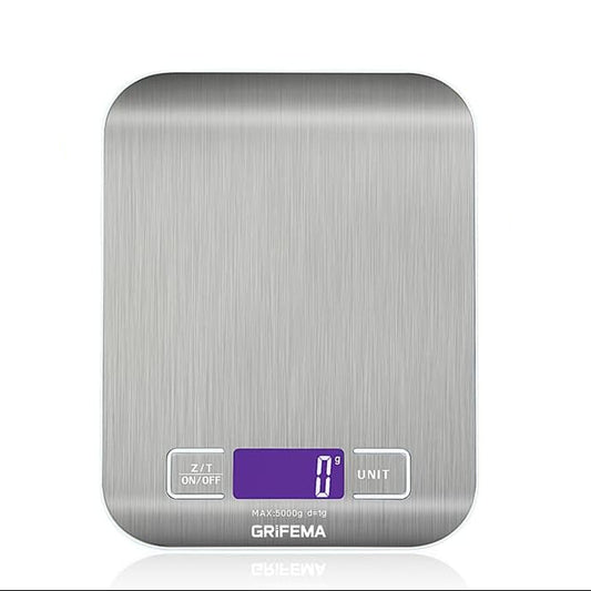 GRIFEMA High Precision Kitchen Scale 5000g Capacity With Backlit LCD