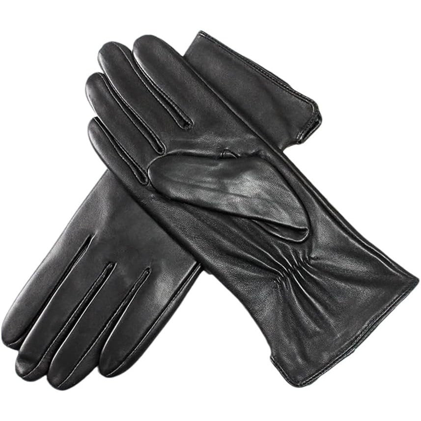Women's Sheepskin-Lined Leather Gloves – Cozy Warmth, Stylish Colors