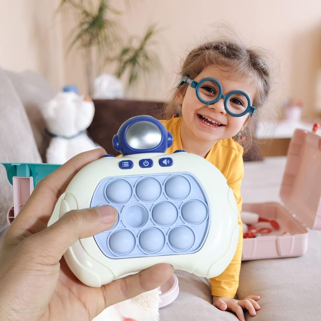 AIPINQI APSTYX Kids Light Up Quick Push Fidget Game Astronaut