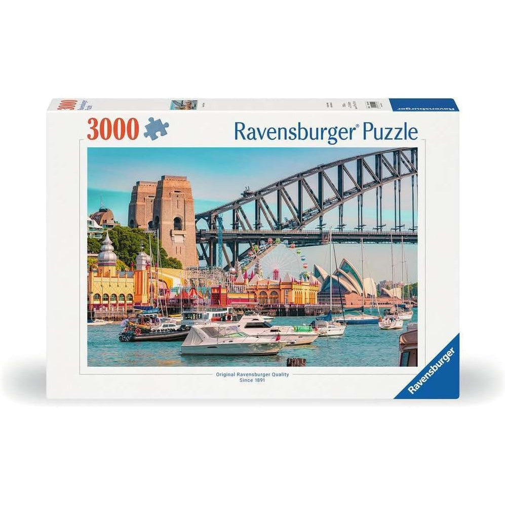 Ravensburger 3000-Piece Adult Jigsaw Puzzle – Secret Sydney Cityscape
